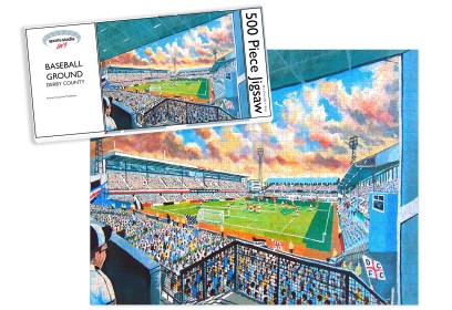 Baseball Ground Stadium Fine Art Jigsaw Puzzle - Derby County FC